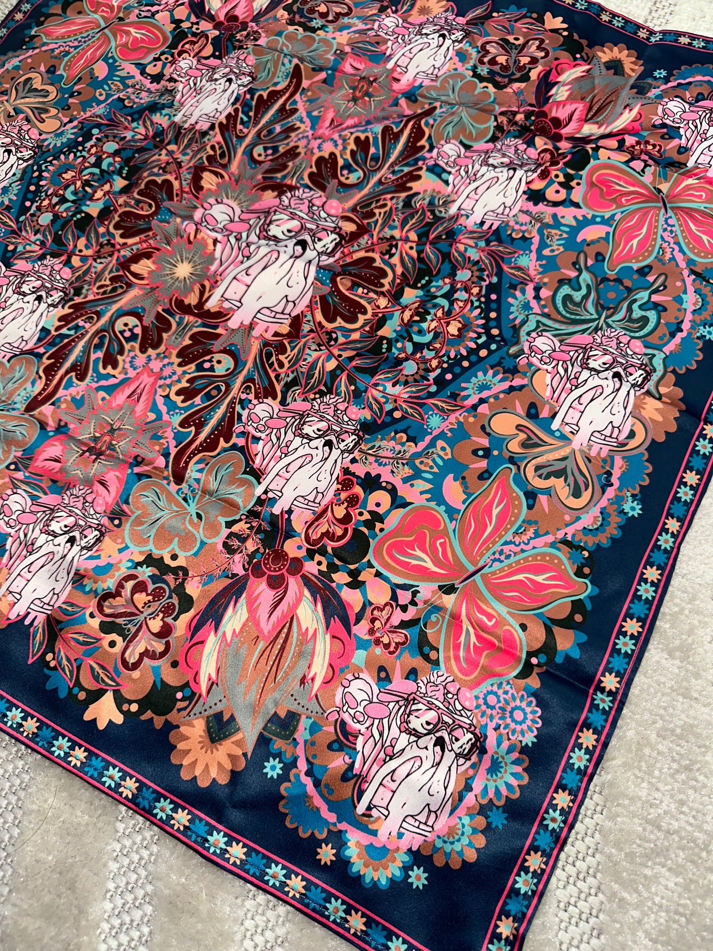 Bored Baddies Bohemian Colored Scarf