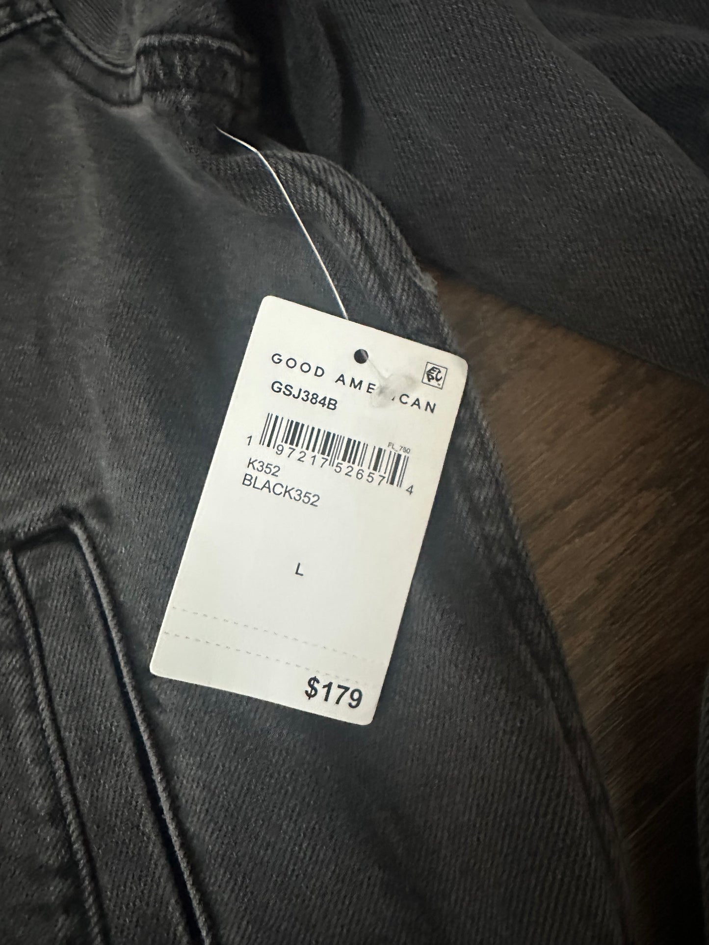 GOOD AMERICAN x Bored Baddies Custom Classic Denim Jacket