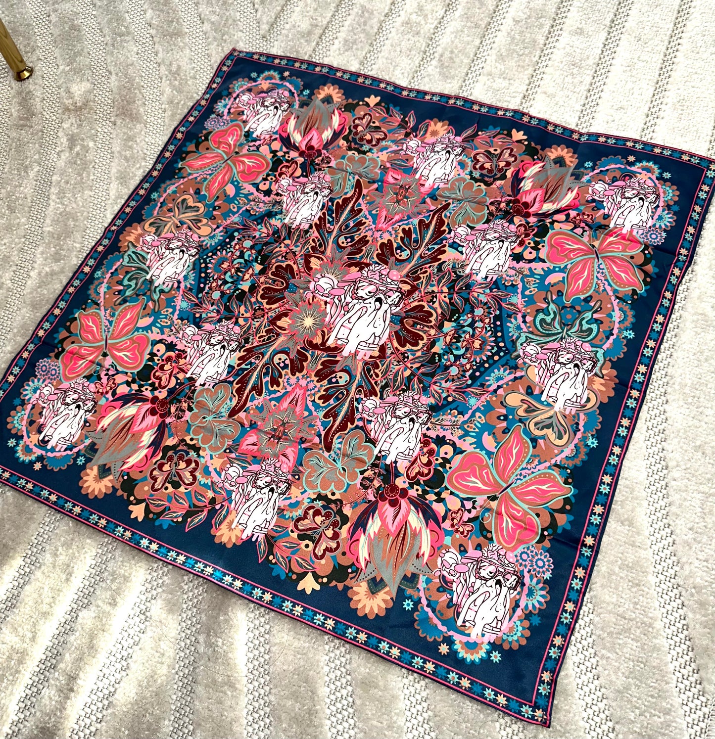 Bored Baddies Bohemian Colored Scarf