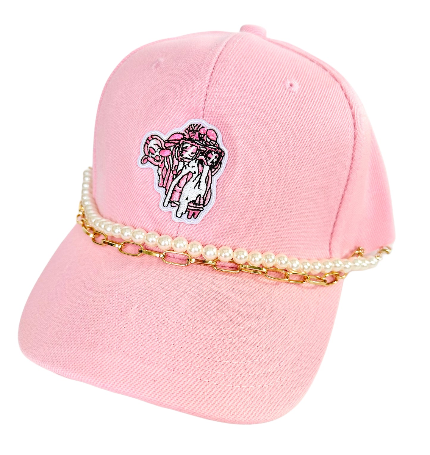 Bored Baddies Baseball Cap with Chains