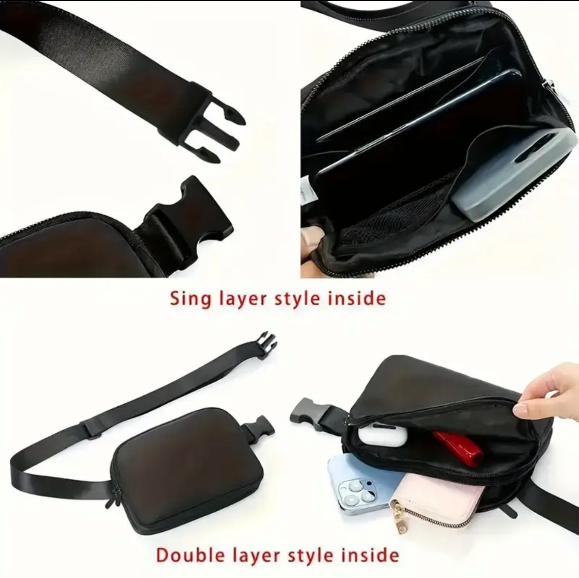 Bored Baddies Classic Unisex Fanny Pack