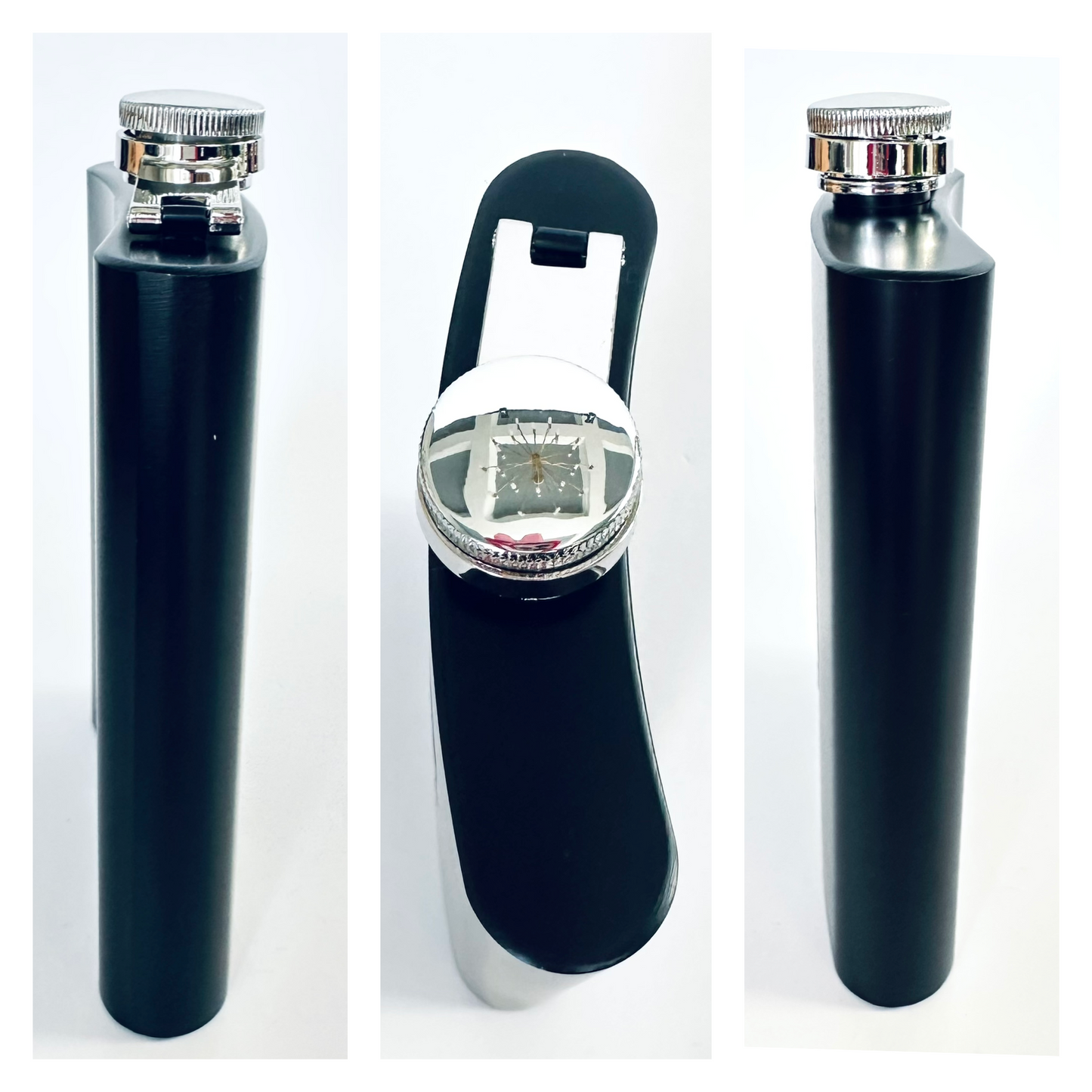 Bored Baddies 8oz Stainless Steel Hip Flask w/ Funnel