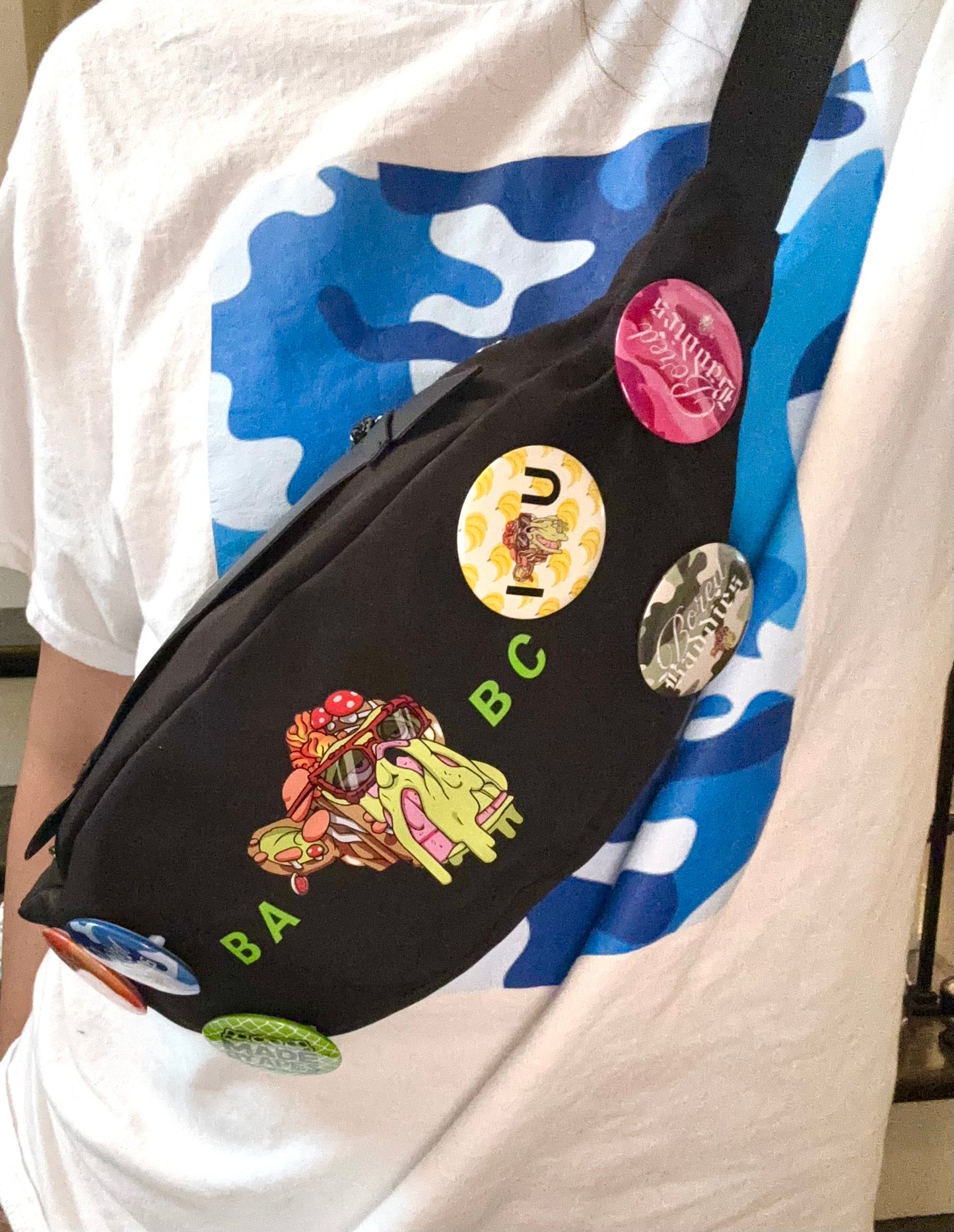 Bored Baddies Unisex Sporty Waist Bag