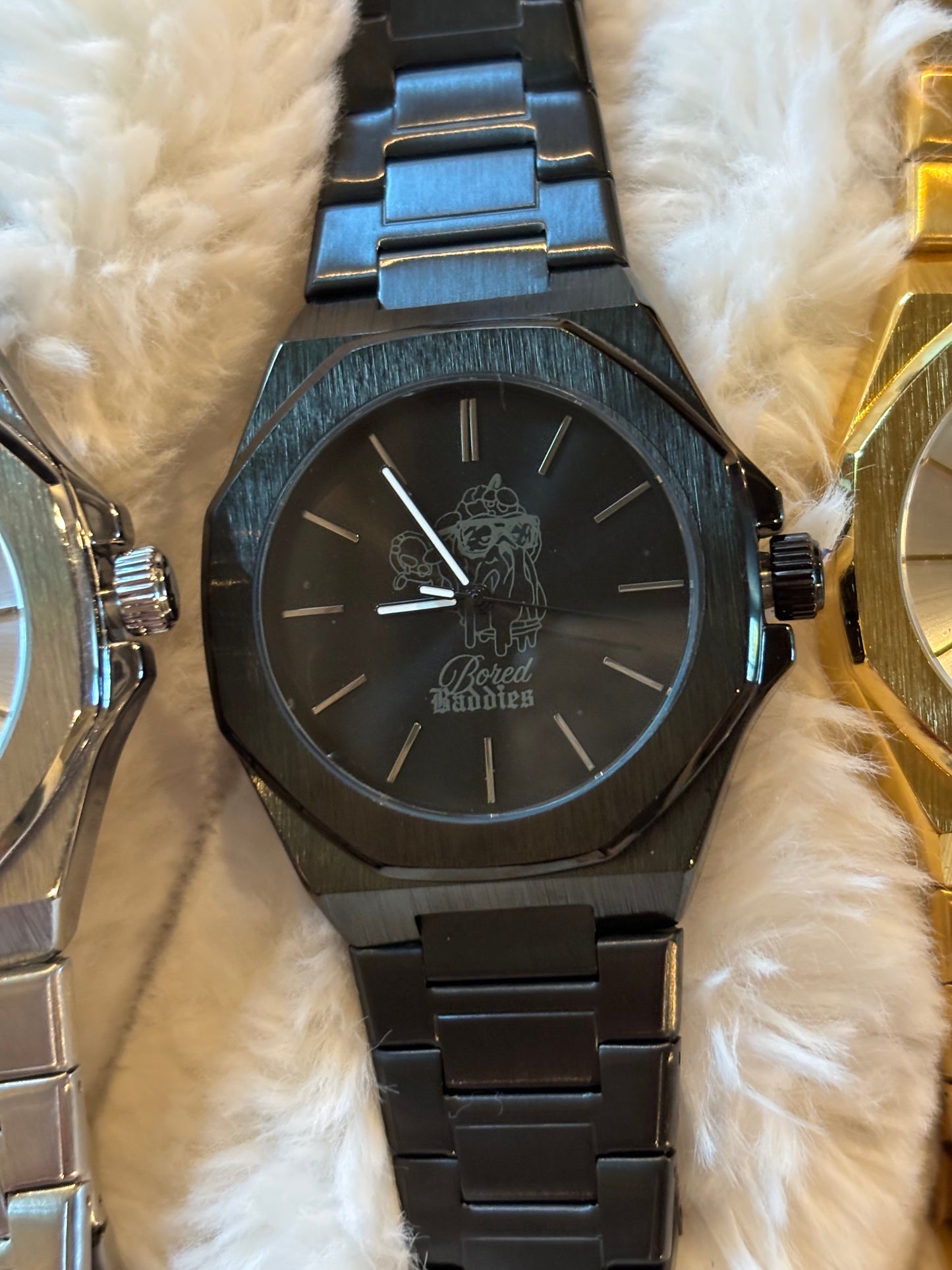 Bored Baddies Classic Stainless Steel Men’s Watch