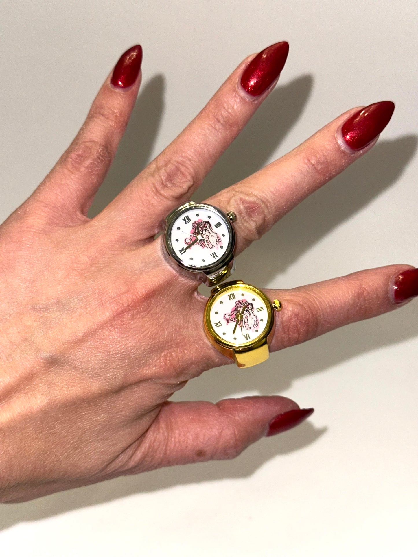 Bored Baddies Gold Ring Watch