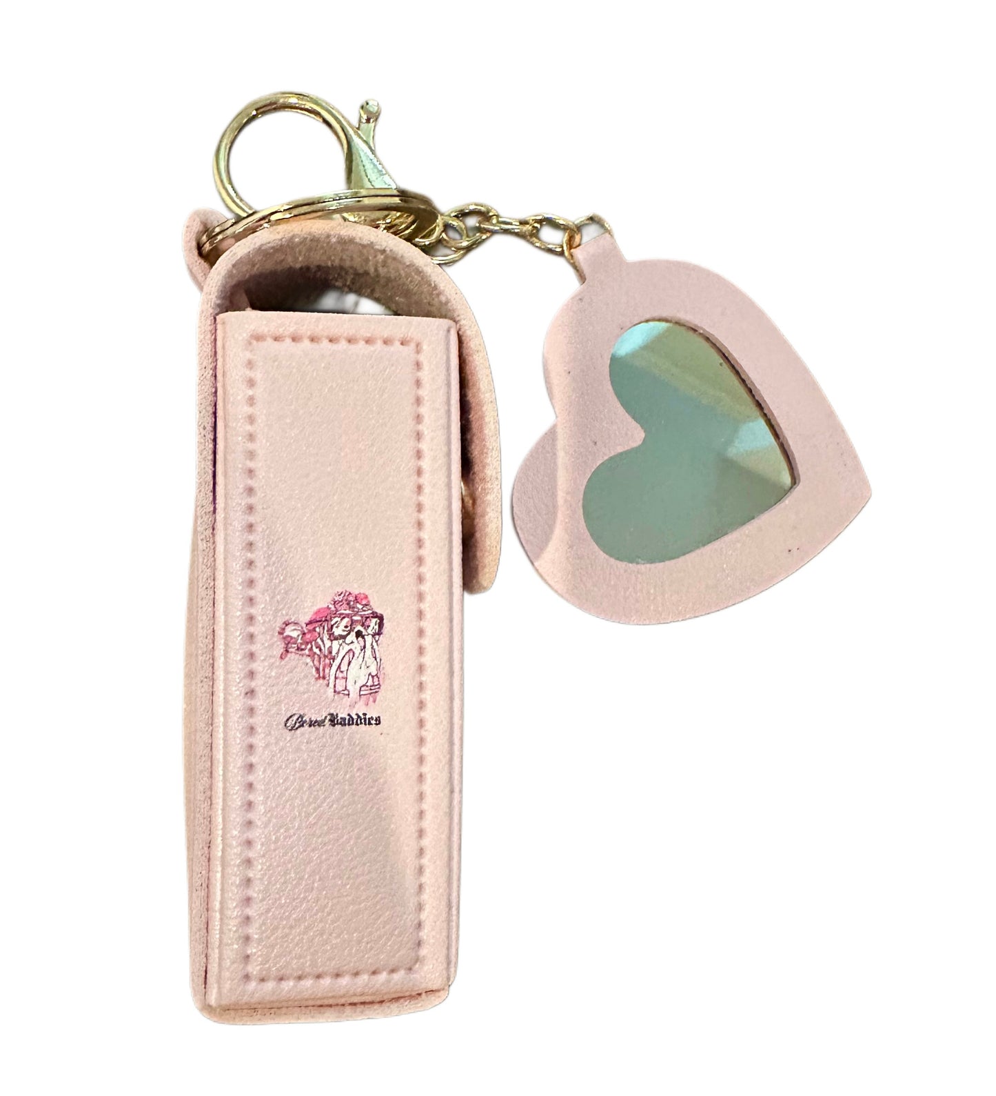 Bored Baddies Lipstick Holder & Mirror Keychain
