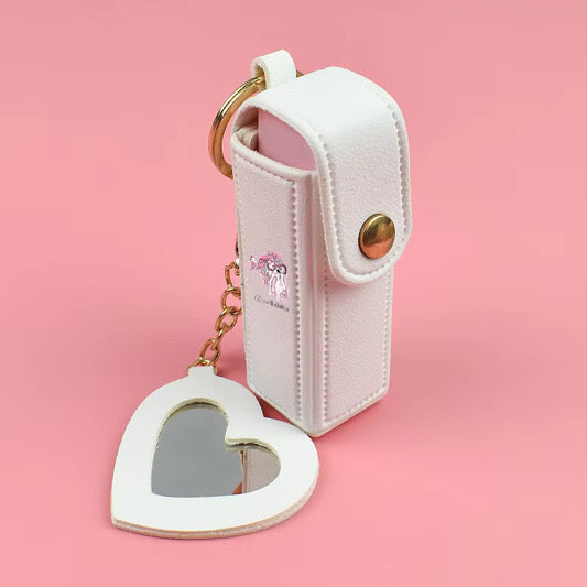 Bored Baddies Lipstick Holder & Mirror Keychain