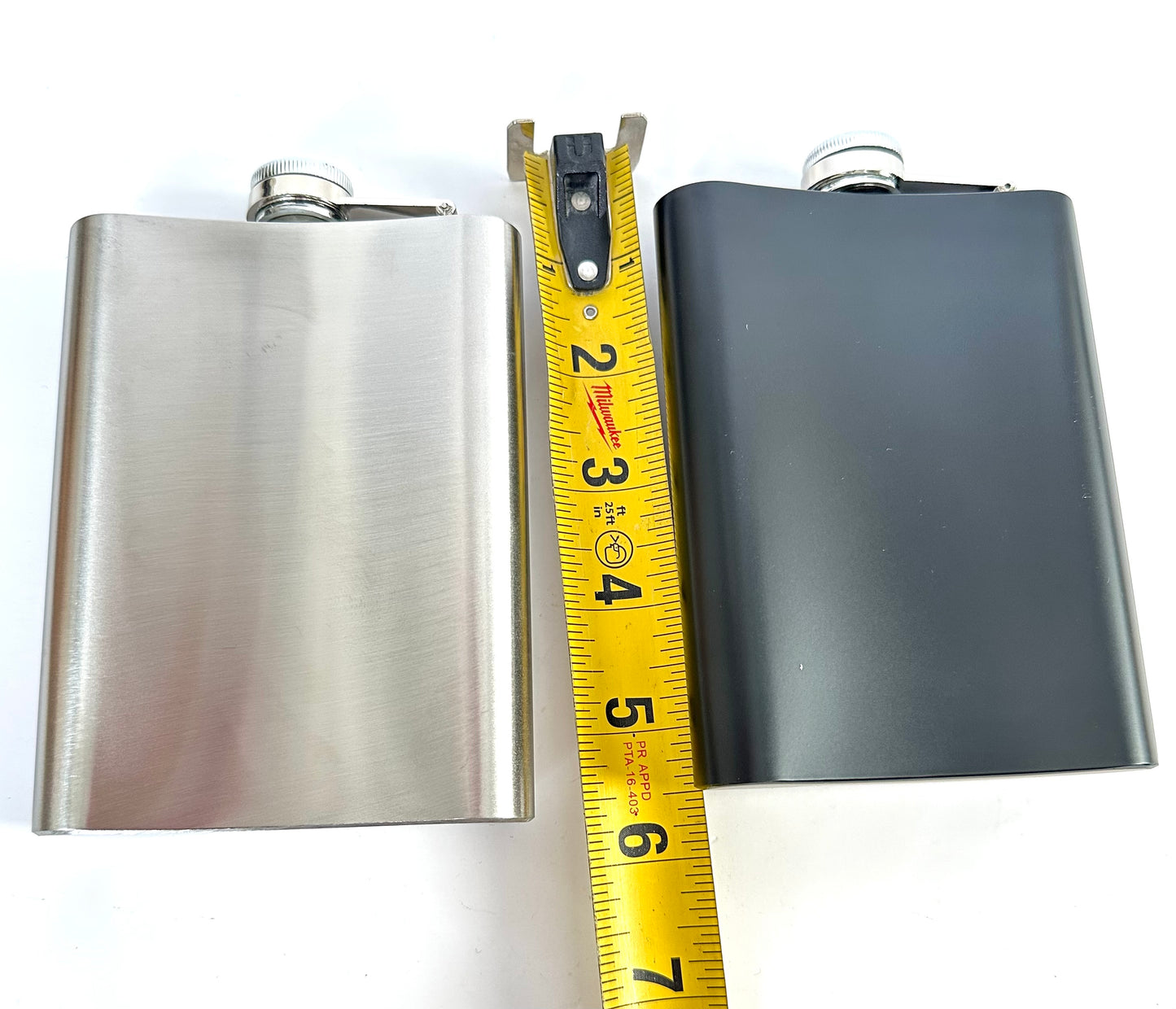 Bored Baddies 8oz Stainless Steel Hip Flask w/ Funnel