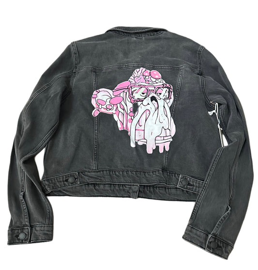 GOOD AMERICAN x Bored Baddies Custom Classic Denim Jacket