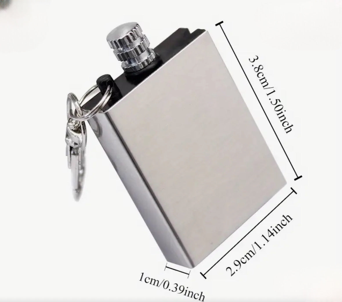 Bored Baddies Metal Match Mini Lighter (Excluding Fuel)