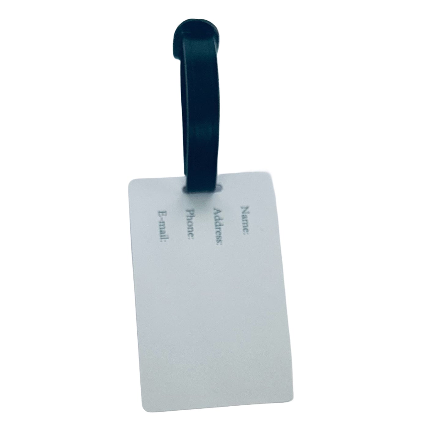 Bored Baddies PVC Pink Purple Gradient Luggage Tag