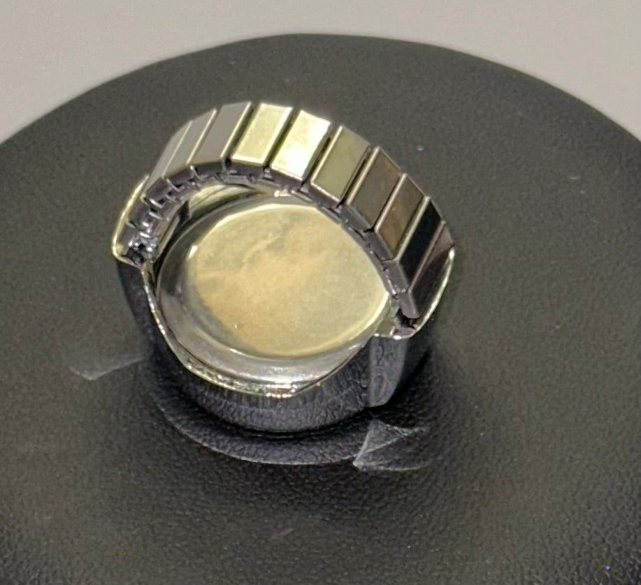 Bored Baddies Unisex Silver Ring Watch