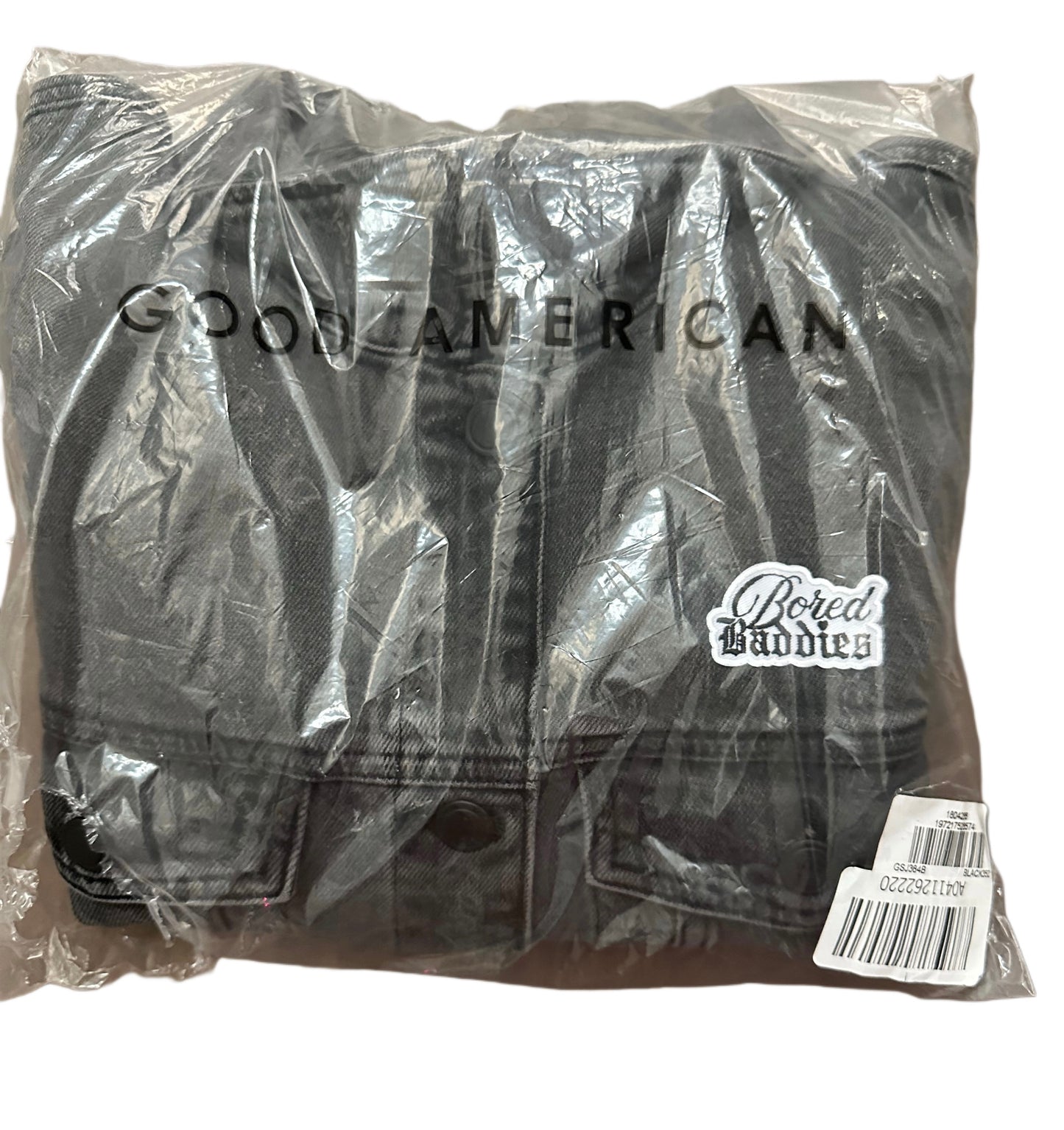 GOOD AMERICAN x Bored Baddies Custom Classic Denim Jacket